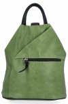 Dámská kabelka batůžek Hernan světle zelená HB0206