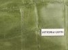Kožené kabelka shopper bag Vittoria Gotti zelená V692754
