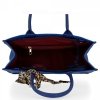 Dámská kabelka kufřík Herisson modrá 1802A253