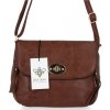 Női Táská levéltáska BEE BAG csokoládé SE101-1