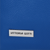 Bőr táska shopper bag Vittoria Gotti kobalt V775