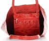 Bőr táska shopper bag Vittoria Gotti piros V299COCO