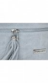 Bőr táska shopper bag Vittoria Gotti égszínkék V3821