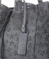 Bőr táska shopper bag Vittoria Gotti szürke VL299
