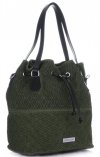 Női Táská shopper bag Vittoria Gotti palackzöld V1005