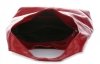 Bőr táska shopper bag Vittoria Gotti piros V3L