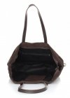 Bőr táska univerzális Genuine Leather csokoládé 808036