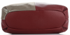 Bőr táska shopper bag Genuine Leather piros 5521