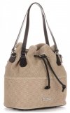 Női Táská shopper bag Vittoria Gotti bézs V1005