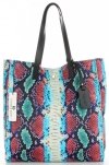 Női Táská shopper bag Vittoria Gotti türkizkék V0002