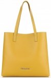 Bőr táska shopper bag Vittoria Gotti mustár V694150