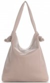 Bőr táska shopper bag Vittoria Gotti piszkos rózsaszín V5701