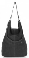 Bőr táska shopper bag Vittoria Gotti szürke V3292C