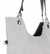 Bőr táska levéltáska Genuine Leather fehér 517