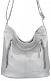Női Táská levéltáska BEE BAG ezüst 0852L86