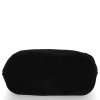 Bőr táska univerzális Genuine Leather fekete 5577C
