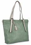 Női Táská shopper bag Hernan világoszöld HB0213-1