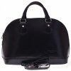 Bőr táska kuffer Vera Pelle 424 (2 fekete