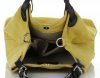 Bőr táska shopper bag Vittoria Gotti sárga V90047CH