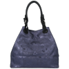 Bőr táska shopper bag Vittoria Gotti tengerkék V2053