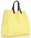 Bőr táska univerzális Genuine Leather lime 691756