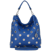 Bőr táska univerzális Vittoria Gotti kék V3077
