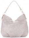 Bőr táska shopper bag Vittoria Gotti púderrózsaszín V80013