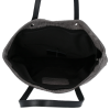 Bőr táska shopper bag Vittoria Gotti szürke V2380
