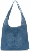 Bőr táska shopper bag Vera Pelle jeans A1