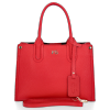 Bőr táska kuffer Vittoria Gotti piros V554050
