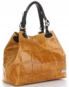 Bőr táska shopper bag Vittoria Gotti vörös V692754