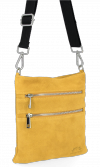Bőr táska univerzális Vittoria Gotti mustár B18