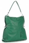 Bőr táska shopper bag Vera Pelle zöld V25