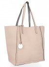 Női Táská shopper bag Diana&Co bézs DTL165-3