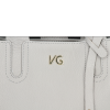 Bőr táska kuffer Vittoria Gotti világosszürke V554050