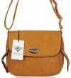 Női Táská levéltáska BEE BAG mustár SE101-1