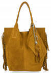 Bőr táska shopper bag Vittoria Gotti B16