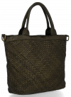 Női Táská shopper bag Vittoria Gotti palackzöld V2400