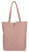 Női Táská shopper bag Hernan púderrózsaszín HB0253