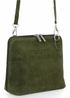 Bőr táska univerzális Vittoria Gotti zöld V6A