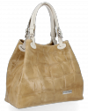 Bőr táska shopper bag Vittoria Gotti V692754