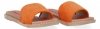 Pomarańczowe klapki damskie firmy Sergio Todzi