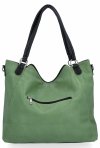 Torebka Damska Shopper Bag XL firmy Hernan HB0337 Jasno Zielona
