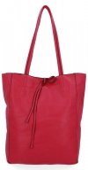 Uniwersalna Torebka Damska Shopper Bag XL Hernan HB0253 Bordowa