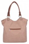 Torebka Uniwersalna Shopper Bag Hernan HB0150 Pudrowy Róż/Brudny Róż