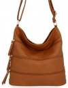 BEE BAG Uniwersalne Listonoszki Damskie XL Celine Ruda