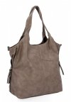 Torebka Shopper Bag XL Hernan HB0293 Ciemno Beżowa
