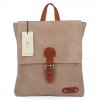 Plecak Damski w Stylu Vintage firmy Herisson 1502H450 Ciemno Beżowy