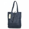 Torebka Damska Shopper Bag z Kosmetyczką firmy Herisson 15R355 Granatowa