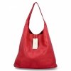Torebka Damska Shopper Bag XL z Kosmetyczką firmy Herisson H8801 Czerwona